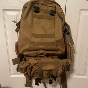 Military style backpack